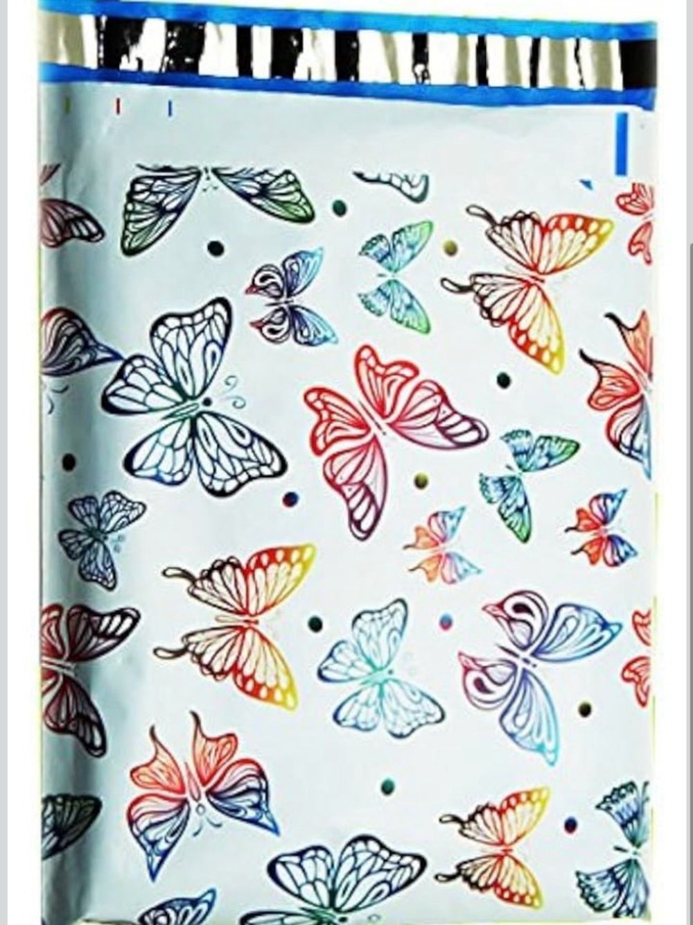 Butterfly Poly Mailers 6x9 Set of 20 Waterproof Shipping Bags Package - Picture 2 of 2